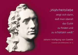 Postkarte »Goethe«